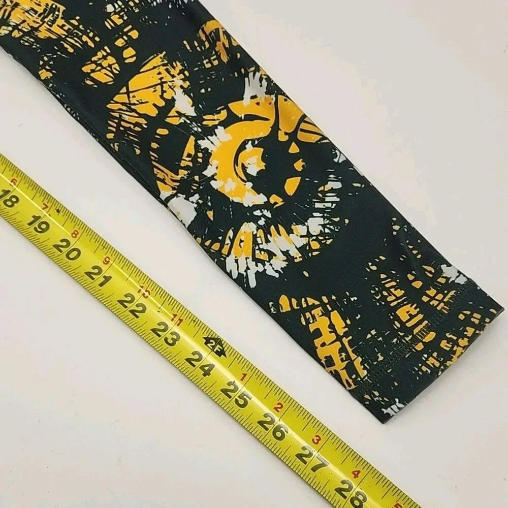 NFL Team Apparel Leggings Greenbay Packers Graphic Print Women Sz Small Football